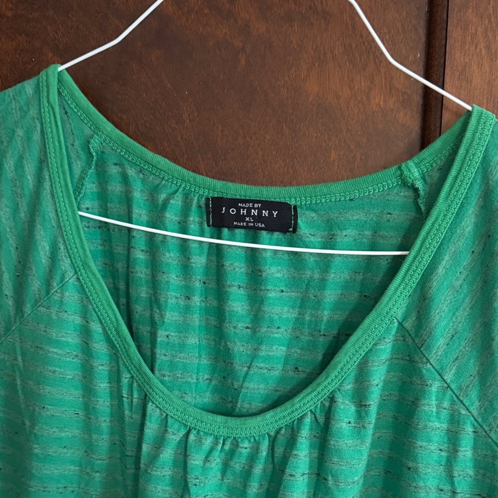 By Johnny Green Striped Short Sleeve Tee